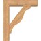 Ekena Millwork Funston Block Smooth Bracket w/ Offset Brace, Western Red Cedar, 7 1/2"W x 32"D x 38"H BKT0806X32X38FST05SWR - alternate 4